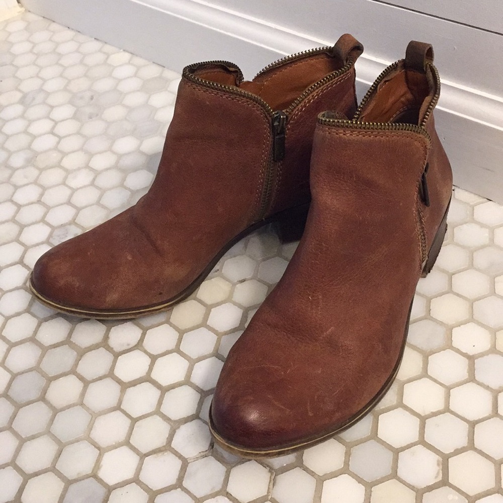 Lucky brand ankle boots